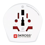 Toitepistiku adapter Skross Combo World to Israel