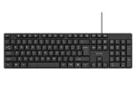 Savio KB-01 klaviatuur Kodu/Kontor USB QWERTY USA inglise must