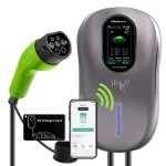 EV laadimisjaam QOLTEC 52430 22 kW Wi-Fi RFID 3‑faasiline, 32 A, Type 2, IP54