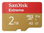 WESTERN DIGITAL Extreme Micro SDXC 2TB + SD-adapter 240 MB/s