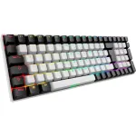 Sharkoon SKILLER SGK50 S2 White DE-Layout Gateron Yellow Klaviatuur