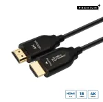 Microconnect HDM191910V2.0OP Premium High Speed aktiivne optiline HDMI 2.0 kaabel 10 m, 4K, HDMI A-t&uuml;&uuml;p, must