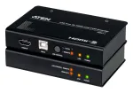 ATEN CE801-AT-G USB True 4K HDMI Cat6 KVM-pikendaja (4K @ 70 m / FHD 1080p @ 100 m), HDMI, USB Type-A, RS-232