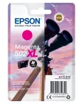 Epson &uuml;ksikpakend magenta 502XL tint, suure (XL) saagikusega, magenta, pigmendip&otilde;hine tint, 6,4 ml, 1 tk, 470 lehek&uuml;lge