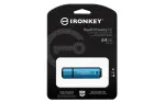 Kingston Technology IronKey 64GB Vault Privacy 50 AES-256 kr&uuml;pteeritud, FIPS 197