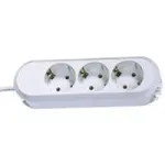 Pikendusjuhe Bachmann SMARTLINE 1,5 m 3 vahelduvvoolupesa must