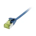 patch-kaabel RJ45, CAT6A 500 MHz, 10 m, sinine, U/FTP, &otilde;huke &uuml;mar d=3,8 mm, TPE/LSZH (Superflex), AWG32, Cat.7 toorkiuduga, Synergy 21 (S217339V3)