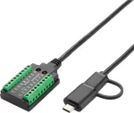Jadaadapteri kaabel Exsys EX-13003 USB kuni 1S RS-232/422/485/TTL, FTDI kiibistik, 1,0 m