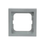 Seinakatteplaat Busch-Jaeger 1721-183K H&otilde;bedane &mdash; termoplast, kruvivaba, 80&times;80 mm, 11 mm
