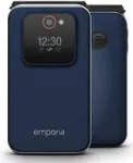 Emporia JOY-LTE 7.11 cm (2.8 tolli) 115 g Mustikas Algtaseme telefon