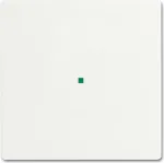 Busch-Jaeger 2CKA006220A0481 Katteplaat andurihoidjale ja -pesale, valge (2CKA006220A0481)