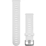 Garmin Ersatzarmband 20mm Silikon Wei&szlig;/Edelstahl Schnalle