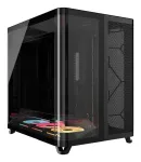 Corsair AIR 5400 LX-R RGB iCUE LINK Midi Tower Must