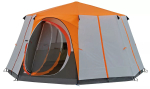 Coleman telk Cortes Octagon 8 &mdash; 8-kohaline, j&auml;ik raam, 15,7 m&sup2;, hall/oranž