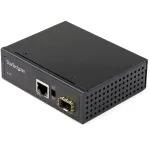 StarTech.com t&ouml;&ouml;stuslik fiiber-Ethernet-meediumikonverter - 10/100/1000 Mbit/s SFP RJ45/Cat6-le - &uuml;hemoodiline/mitmemoodiline optiline fiiber vask-gigabitiv&otilde;rgule - 12-56V DC - IP-30/ -40 kuni +75&deg;C
