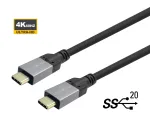 Vivolink PROUSBCMM8 USB-kaabel 8 m USB C Must