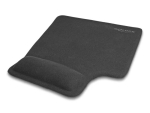 DeLOCK Ergonomic hiir Pad with Gel Wrist Rest left-hander Must