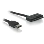 SATA-kaabel DeLOCK Power Over eSATA 22pin 0.5m Must