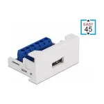 USB 2.0 Type-A emane terminaliplokile DeLOCK Easy 45 moodul