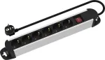ROLINE Power Strip CEE7/7 6-way m.Switch - Power Strip (19.07.2612)