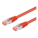 Wentronic 93819 Ethernet Paranduskaabel Punane