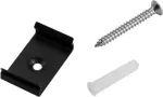 Kinnitusklamber U-profiilile 20 mm EUROLITE 51210972 metall must