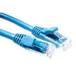 ACT sinine 2 m U/UTP CAT5E paigalduskaabel komponenditasemel RJ45-pistikutega