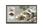 Interaktiivne tahvel LG CreateBoard Standard 65 tolli (165,1 cm) 4K UHD 3840&times;2160 puuteekraan VA paneel Wi‑Fi 6E 40W+20W