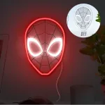 Paladone Spiderman seinale kinnitatav LED neoonvalgus