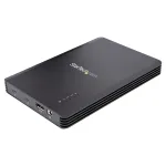 StarTech.com 4 sahtliga Thunderbolt 3 NVMe-korpus M.2 NVMe SSD-draividele, 1x DisplayPort-video / 2x TB3 allavoolu porti, 40 Gbit/s, 72 W toiteplokk, v&auml;line k&otilde;vakettakorpus