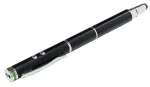 Leitz Styluse-pliiatsid 4-in-1 Complete puuteekraaniseadmetele, universaalne, iga mark, must, iPad, messing, silikoon, LR41