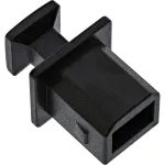 InLine tolmukaitse USB-B emasele, must, 50 tk.