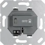 JUNG JG USB PD60 C SW USB-laadur PD 1xTyp C must (USBPD60CSW)