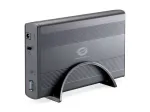 Conceptronic 3,5-tolline k&otilde;vakettakarp USB 3.0, HDD-korpus, 3,5 tolli, Serial ATA, Serial ATA II, 4,8 Gbit/s, USB-&uuml;henduvus, Grafiit