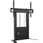ONKRON FPRO2L-40-B p&otilde;randaalus teleritele 55-100 tolli, must, kandev&otilde;ime 100 kg, mobiilne AV-k&auml;ru