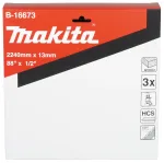 Makita B-16673 Lintsaetera 4 TPI 2240 mm 3 tk