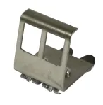 Synergy 21 Keystone Mooduli DIN R&ouml;&ouml;pa Adapter 2x TP Moodulile, Helehall (RAL 7035)