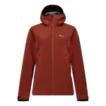 SALEWA Puez GTX 3L EPE Naiste Hardshell Jope Etruski Punane EU 36 (S)
