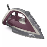 Tefal Smart Protect Plus FV6870E0 aurutriikraud, 2800 W, Durilium AirGlide tald, 270 ml veepaak, aur 40 g/min, auruvoog 260 g/min, 2 m juhe, punane/hall