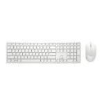 DELL Pro klaviatuur ja hiir - KM5221W - US International (QWERTY) - Valge