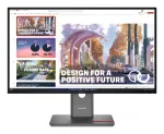 Lenovo ThinkVision P27QD-40 monitor, 68.6 cm (27 tolli), 2560 x 1440 pikslit, Wide Quad HD, LED, 6 ms, must