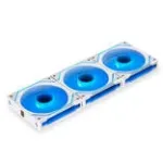 Arvutikorpuse ventilaator Lian Li Uni Fan 12RSLIN3W 120 mm valge, 12 V, 0,2&ndash;2100 RPM, 2,66 mmH2O, FDB