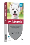 ELANCO Advantix Spot-On lahus v&auml;ikestele koertele 4-10 kg, 4 pipetti x 1 ml