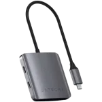 Satechi USB-jaotur toiteedastusega, 4x USB-C 3.2