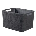 CURVER Jute-korv L 20L 36x28x23cm Tumehall