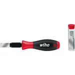 Wiha 26920 universaalkaabitsa komplekt SoftFinish, 12 osa, 13 mm tera, koos 10 varuteraga, must/punane