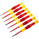 C.K Tools VDE isoleeritud kruvikeerajate komplekt, 7-osaline, lapik ja Phillips, T4897