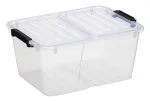 plast team HOME BOX FLEX 15L hoiukarp kokkupandava kaanega, taaskasutatud PP, 1 tk 23010800