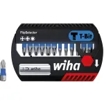 WIHA 41824 - Bit-Set FlipSelector, 13-osaline segakomplekt, 25 mm, T-Bit (41824)