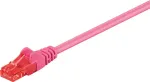 Wentronic 3m Cat6 RJ-45 patchkaabel magenta 95276-GB